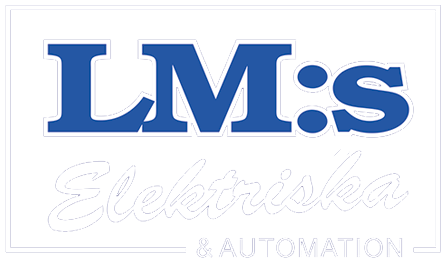 LM:s elektriska logotyp